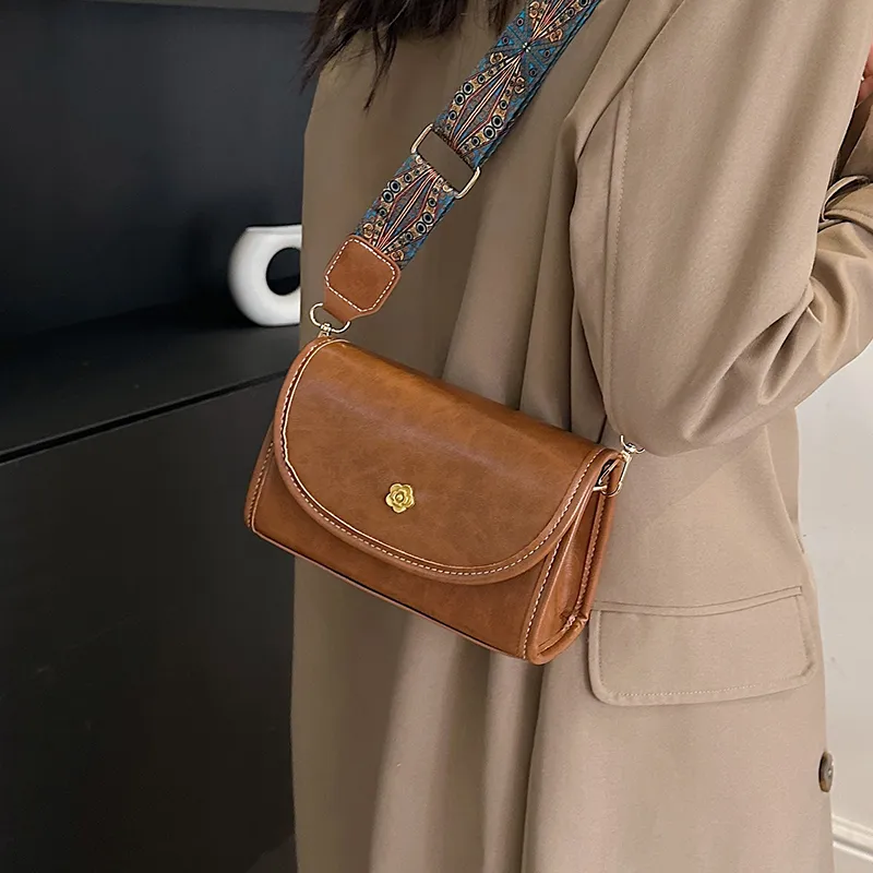Yalu PU Crossbody Bag Women's Black/Brown/Coffee-9