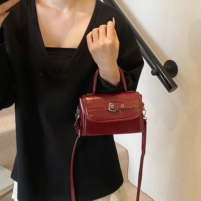Yalu PU Shoulder Bag, Crossbody Bag, Handbag Women's Blue/Pink/Red/Black/Silver/White-17