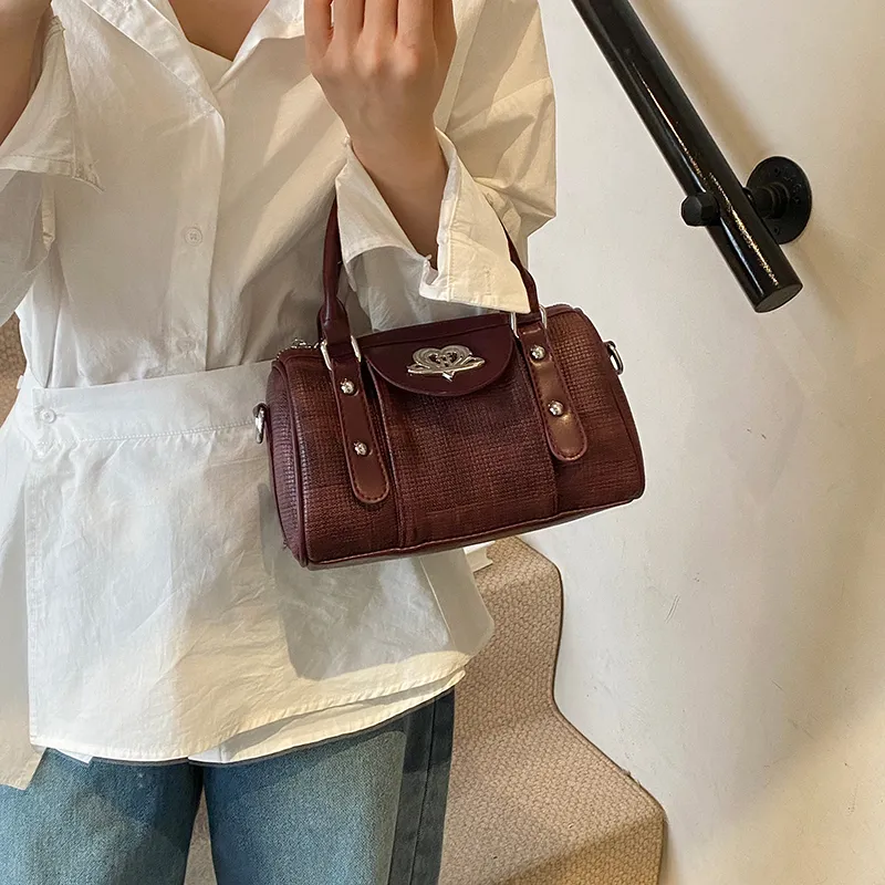 Yalu PU Shoulder Bag, Crossbody Bag, Handbag Regular Women's White/Black/Red/Blue/Pink-17