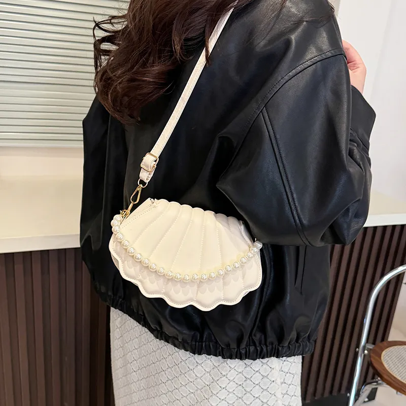 Yalu PU Crossbody Bag, Handbag Unisex Black/Red/White/Pink-12