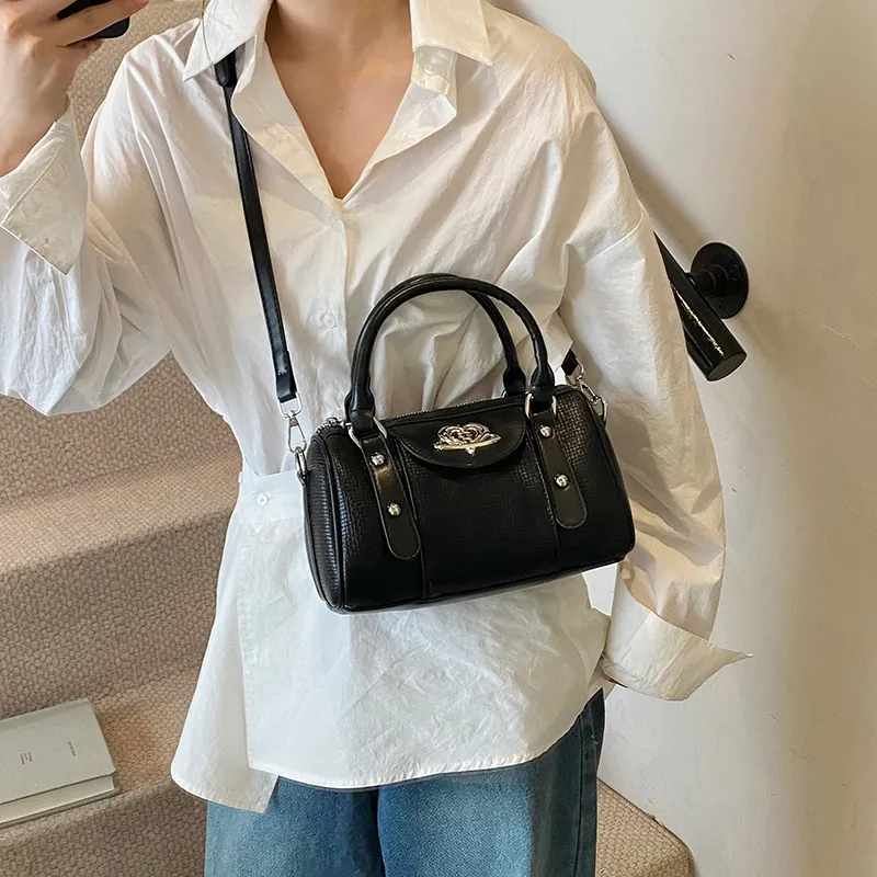 Yalu PU Shoulder Bag, Crossbody Bag, Handbag Regular Women's White/Black/Red/Blue/Pink-7