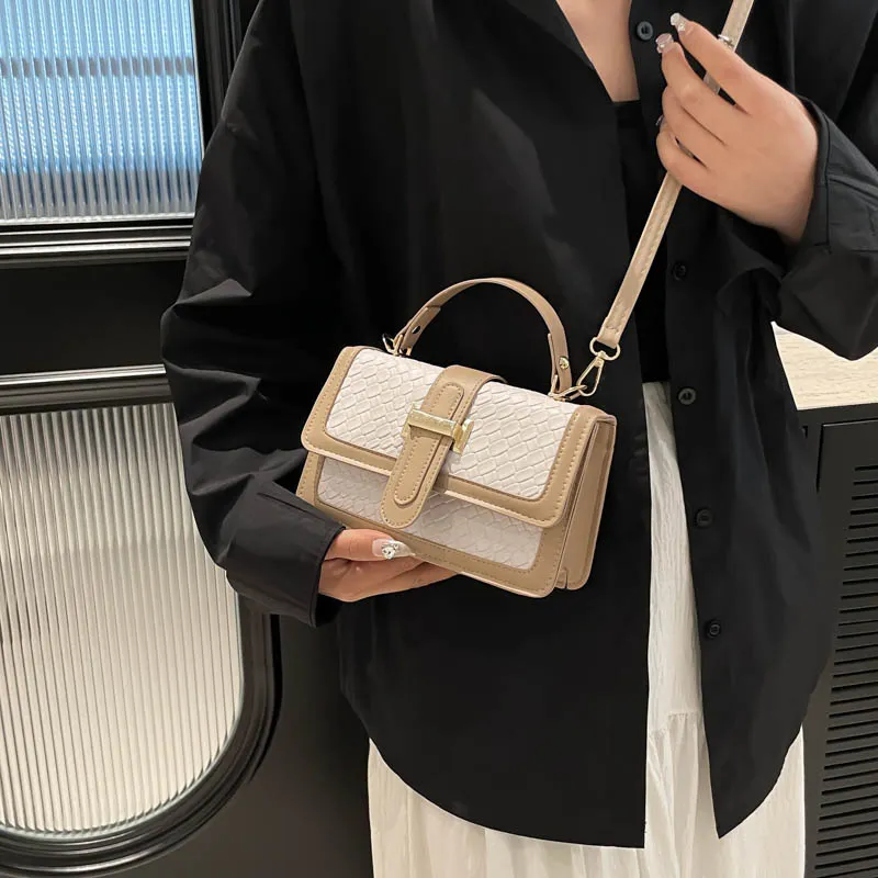 Yalu PU Handbag Unisex White/Black/Red/Green/Brown-5