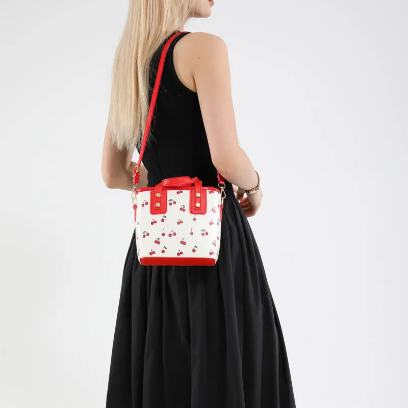 Yalu PU Crossbody Bag Women's White/Black/Pink/Red/Coffee/Light Pink-16