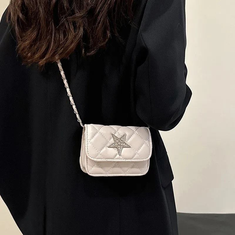 Yalu PU Crossbody Bag, Shoulder Bag Regular Women's Gold/Pink/Black/Beige/Silver-16