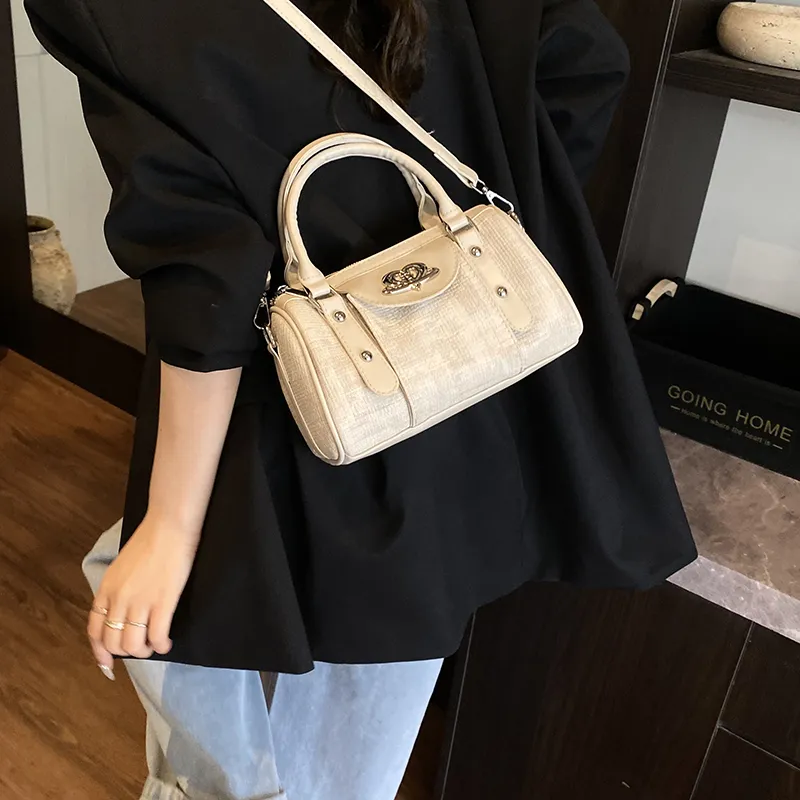 Yalu PU Shoulder Bag, Crossbody Bag, Handbag Regular Women's White/Black/Red/Blue/Pink-4