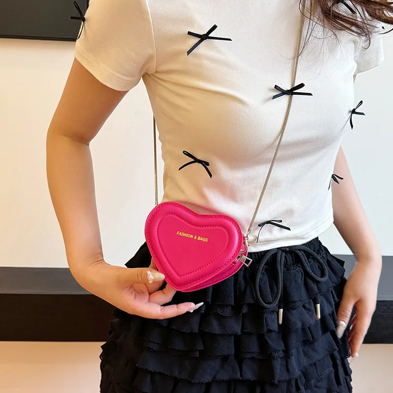 Yalu PU Shoulder Bag, Crossbody Bag Women's Black/Silver/Green/Rose Red/White-16