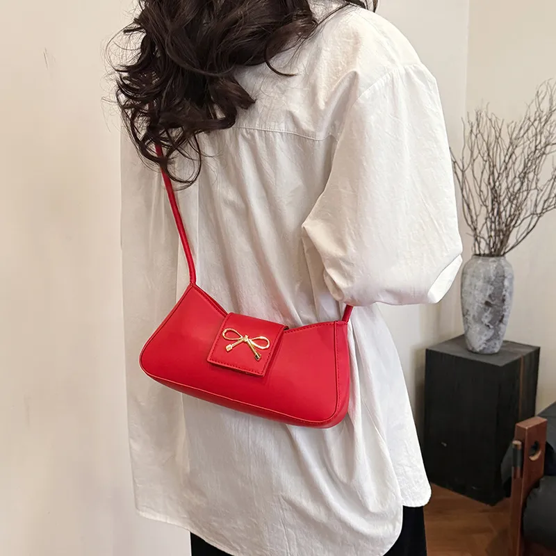 Yalu PU Crossbody Bag Unisex Black/Ecru/Khaki/Red/Brown-16
