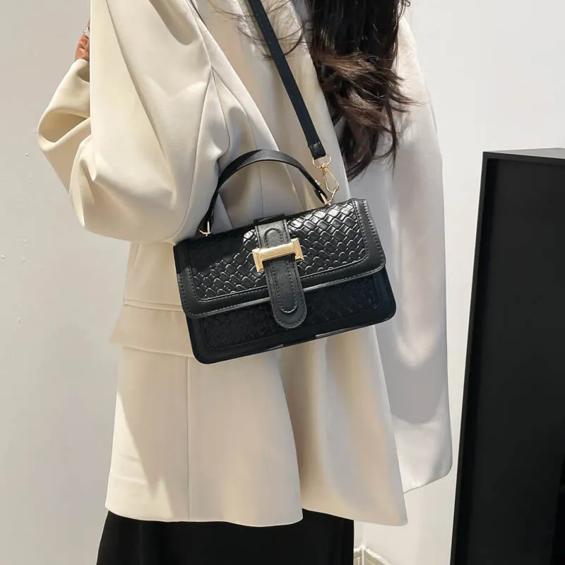 Yalu PU Handbag Unisex White/Black/Red/Green/Brown-8
