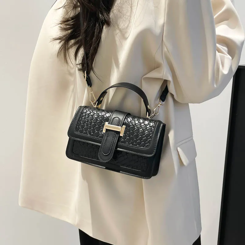 Yalu PU Handbag Unisex White/Black/Red/Green/Brown-11