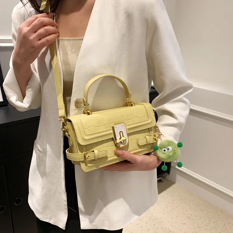 Yalu Pu Crossbody Bag, Handbag Regular Women's White/Black/Yellow/Green/Pink/Brown-16