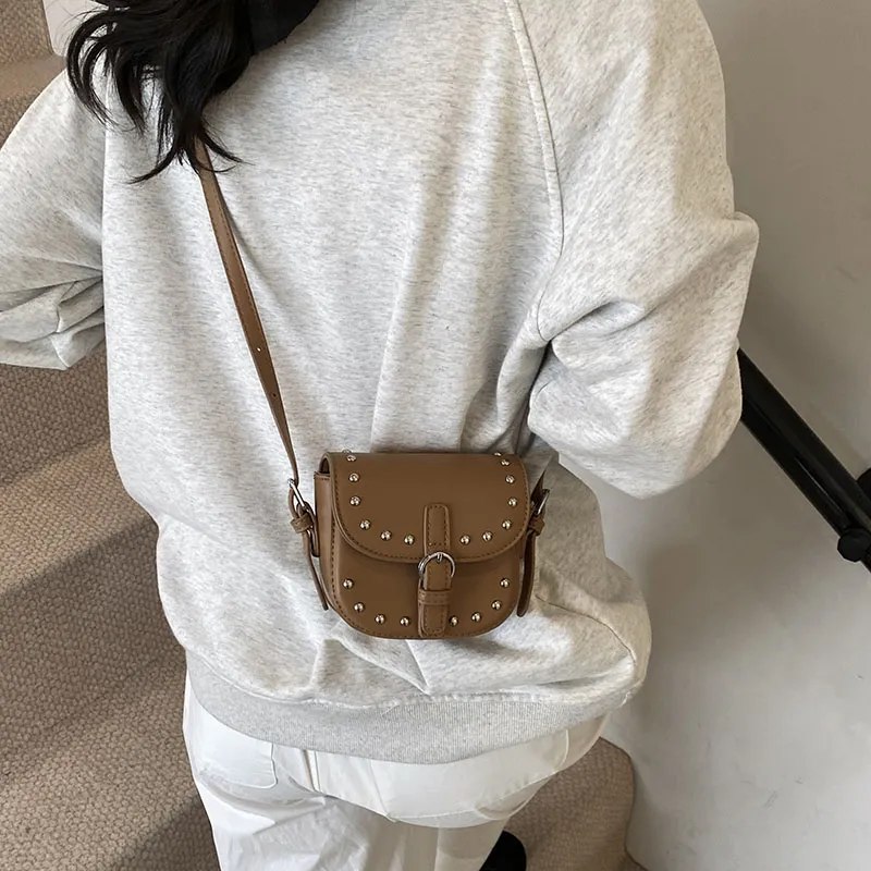 Yalu PU Crossbody Bag Regular Women's White/Silver/Black/Pink/Sky Blue/Brown-35