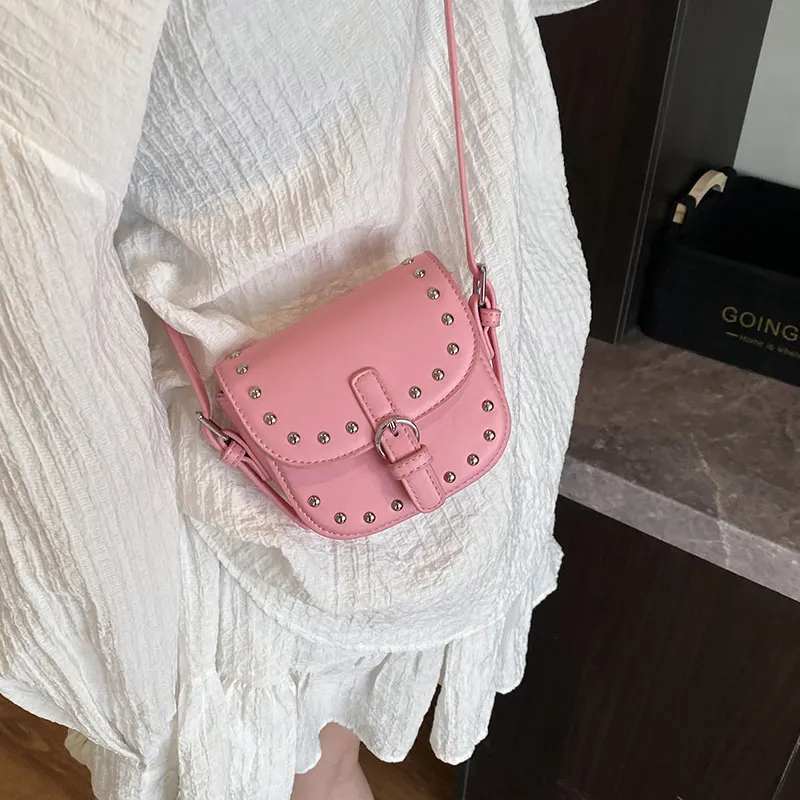 Yalu PU Crossbody Bag Regular Women's White/Silver/Black/Pink/Sky Blue/Brown-22