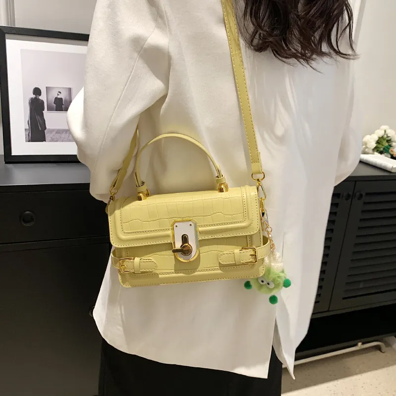 Yalu Pu Crossbody Bag, Handbag Regular Women's White/Black/Yellow/Green/Pink/Brown-14