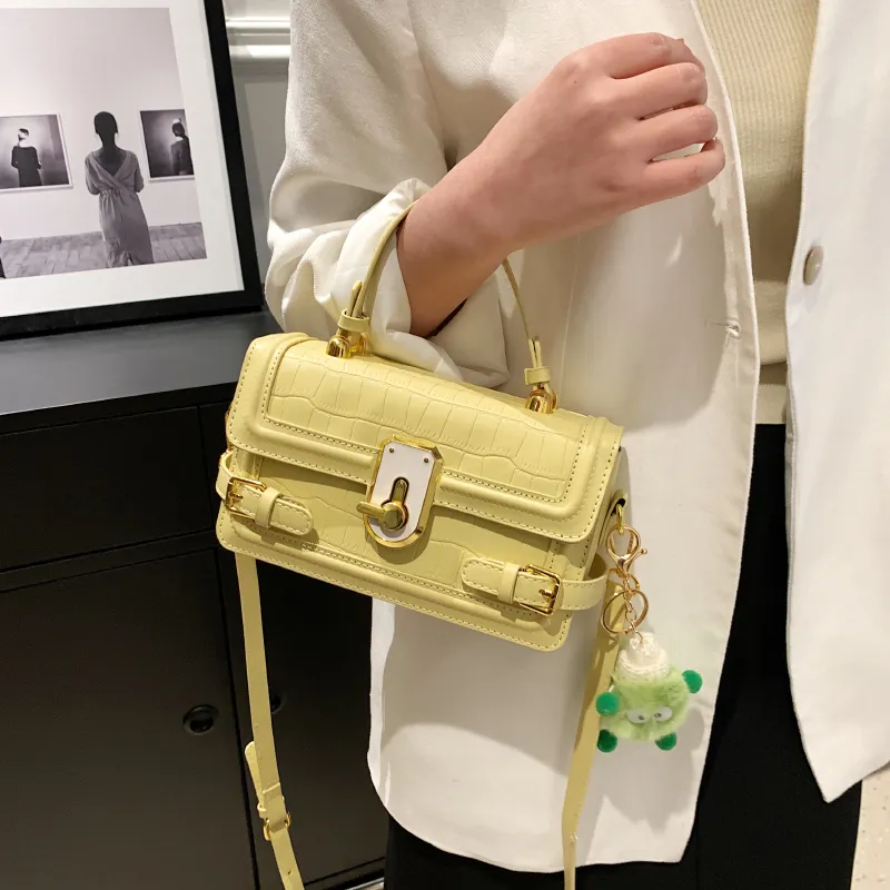 Yalu Pu Crossbody Bag, Handbag Regular Women's White/Black/Yellow/Green/Pink/Brown-13