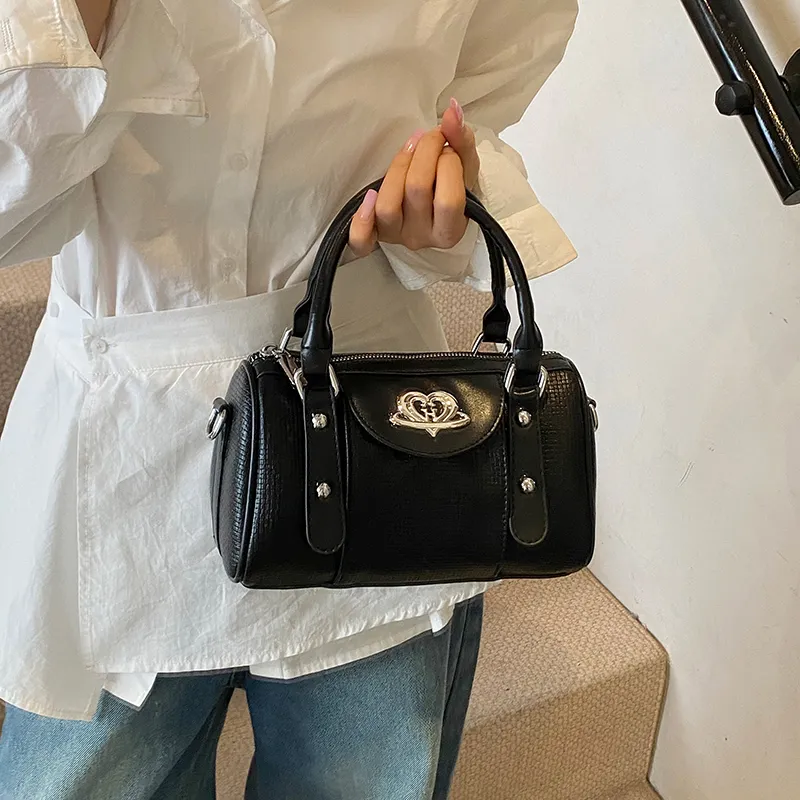 Yalu PU Shoulder Bag, Crossbody Bag, Handbag Regular Women's White/Black/Red/Blue/Pink-11