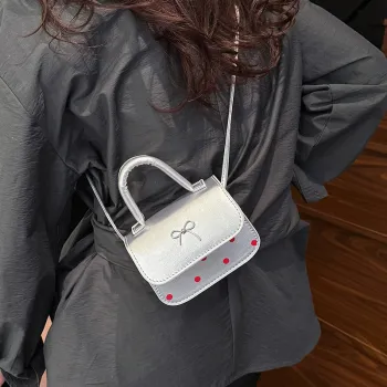 Yalu PU Handbag Women's Silver/Blue/White/Pink