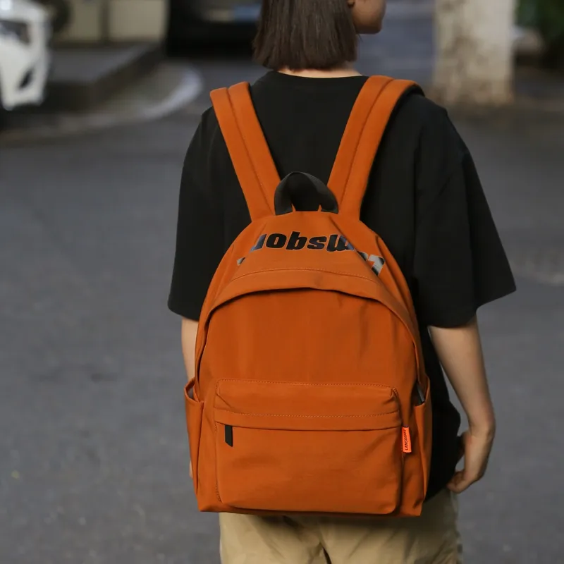 Yalu Nylon Backpack Unisex Ivory/Black/Burgundy/Light Brown/Green-9