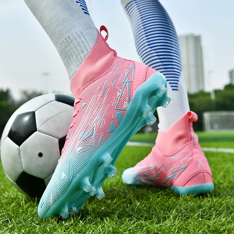 Kuding Slip-Resistant Coverage Impact-Resistant Soccer Shoes Men's-2