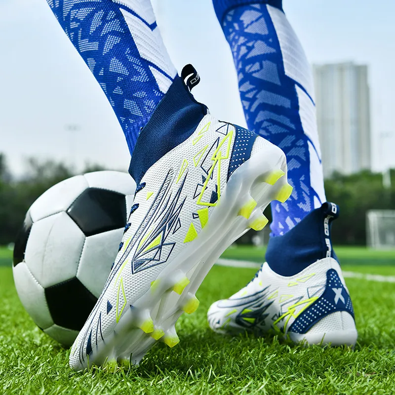 Kuding Slip-Resistant Coverage Impact-Resistant Soccer Shoes Men's-7