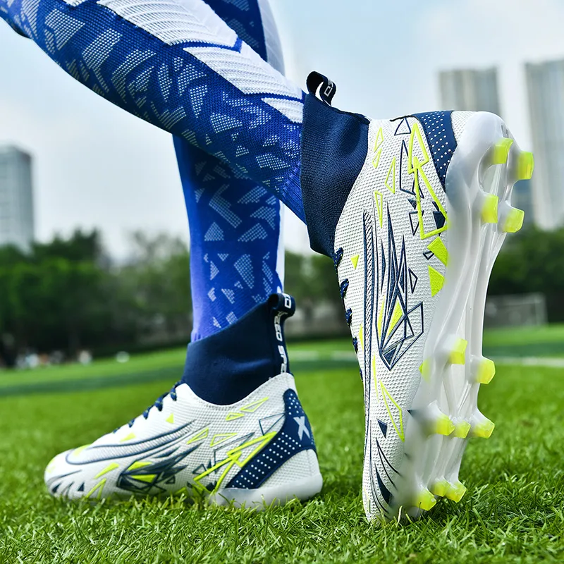 Kuding Slip-Resistant Coverage Impact-Resistant Soccer Shoes Men's-8
