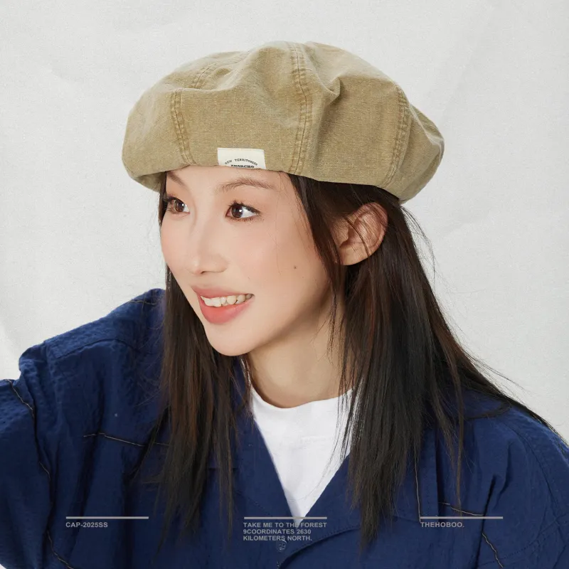 THE HOBOO Berets Unisex-3