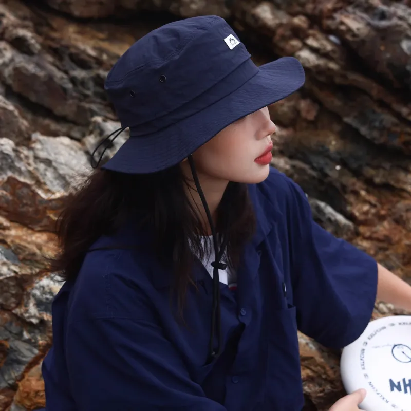 THE HOBOO Cotton Bucket Hats Unisex-4