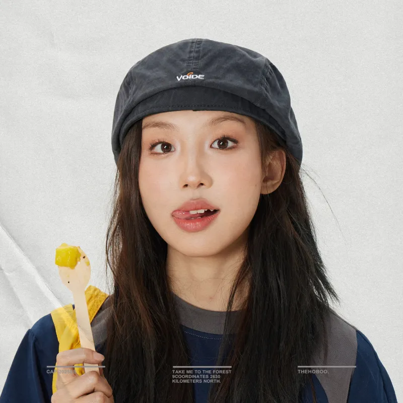 THE HOBOO Berets Unisex-5