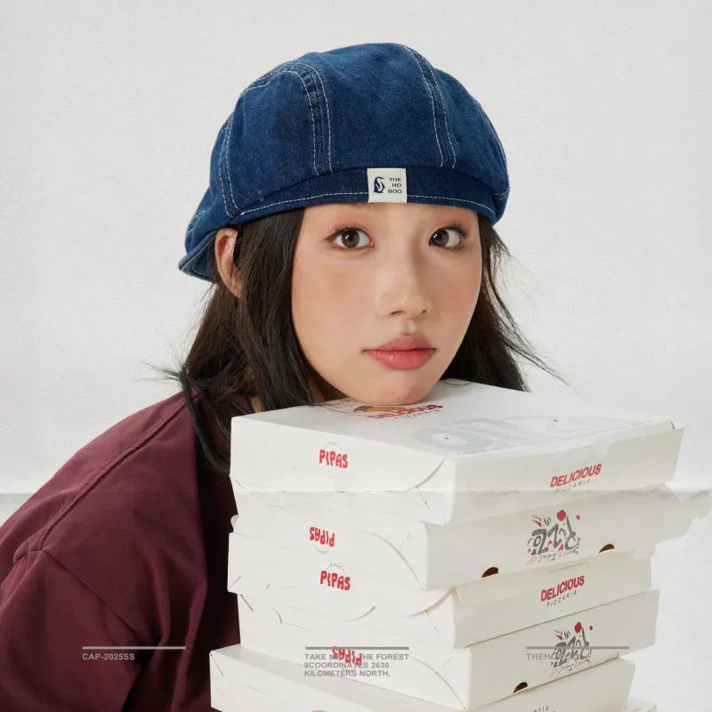 THE HOBOO Berets Unisex-1