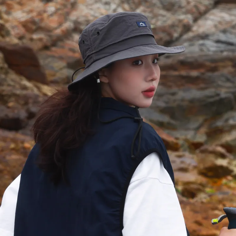 THE HOBOO Cotton Bucket Hats Unisex-5