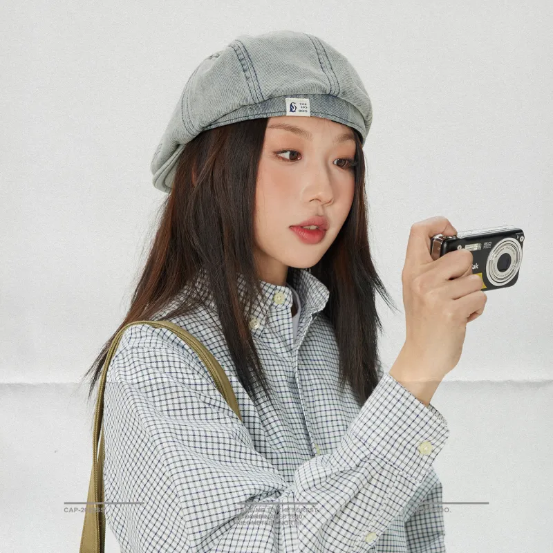THE HOBOO Berets Unisex-4