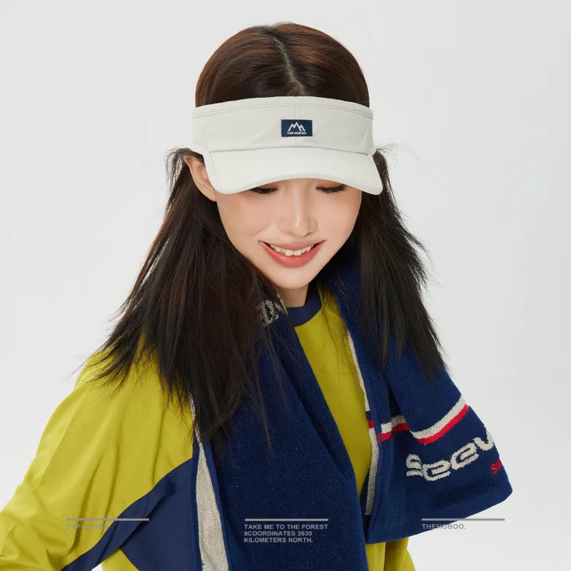 THE HOBOO Cotton Visor Cap Unisex-4
