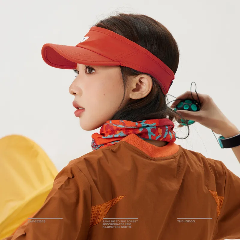 THE HOBOO Cotton Visor Cap Unisex-2
