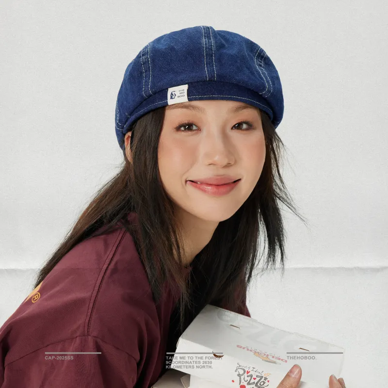 THE HOBOO Berets Unisex-2