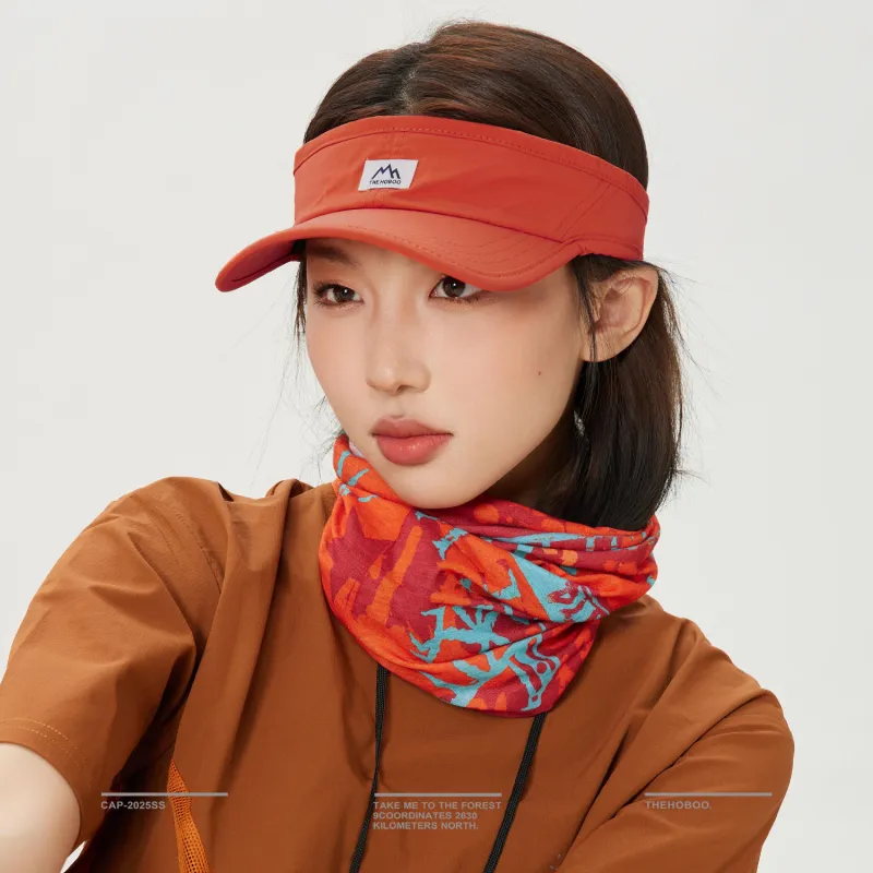 THE HOBOO Cotton Visor Cap Unisex-1