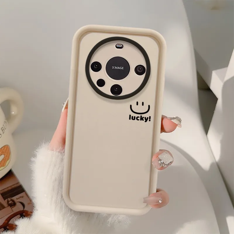 Record Star TPU Material Impact Resistant Phone Cases Compatible With Huawei MATE60 PRO Series Cute Style Minimalist-4