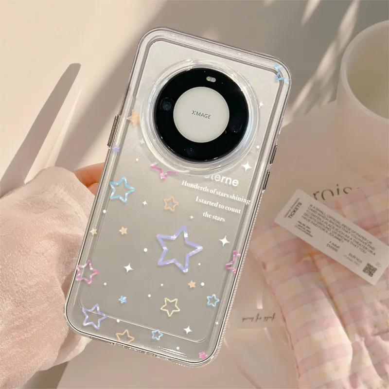 Record Star TPU Material Impact Resistant Phone Cases Compatible With Huawei Mate30 Series Cute Style Refreshing-3