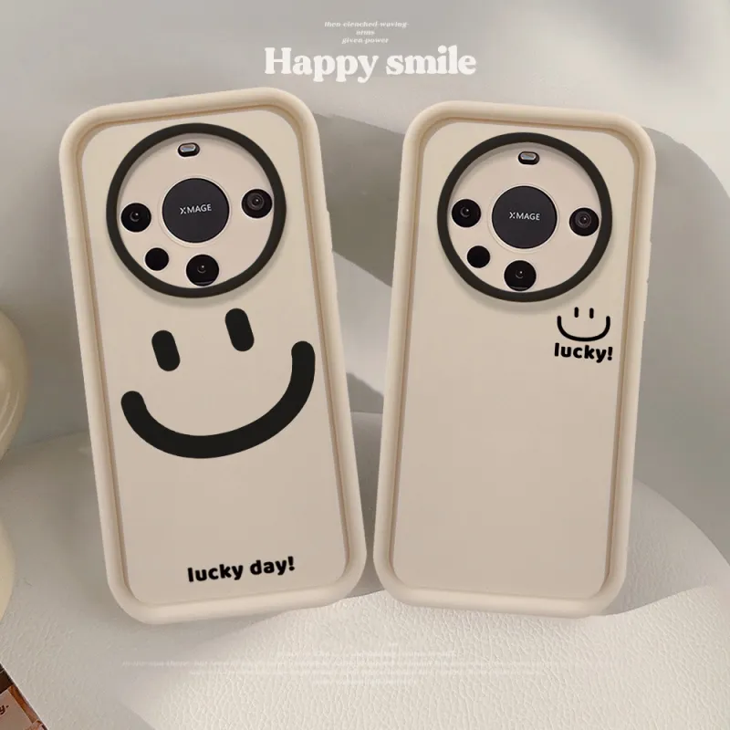 Record Star TPU Material Impact Resistant Phone Cases Compatible With Huawei MATE60 PRO Series Cute Style Minimalist-5