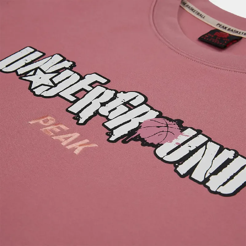 PEAK Basketball Culture Series Sweatshirt Men's Far Magenta-2