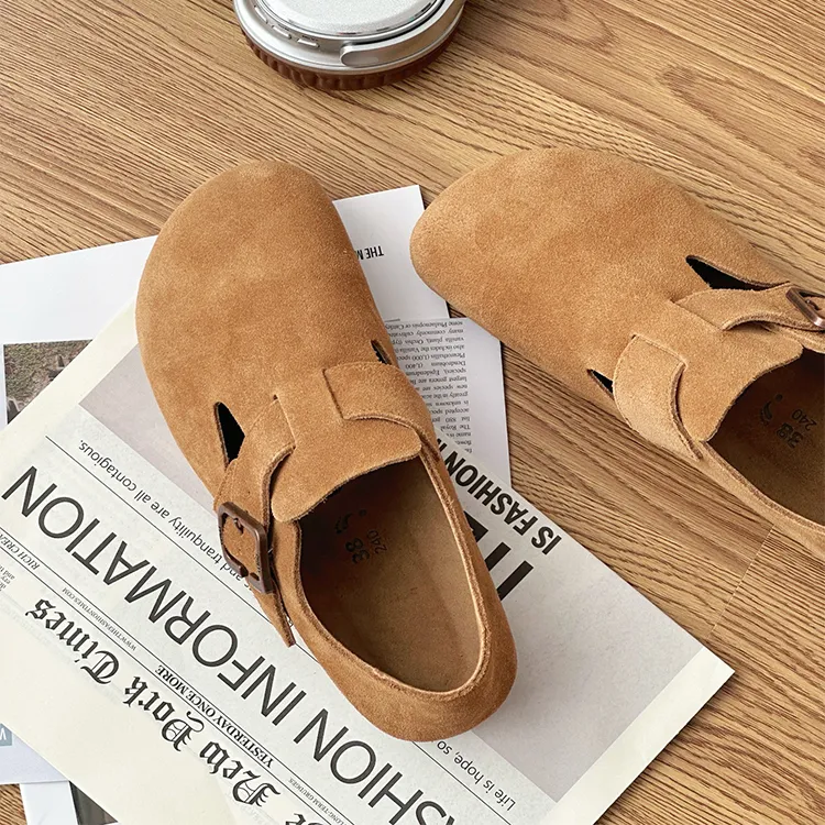 BEFFON Warm Moisture-Wicking Height Increasing Wear-Resistant Lightweight Breathable Slip-Resistant Casual Shoes Unisex-24