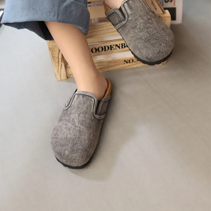 BEFFON Quiet Odor Resistant Abrasion Resistant Slip Resistant Quick Dry Antibacterial Closed Toe Slippers Unisex-13