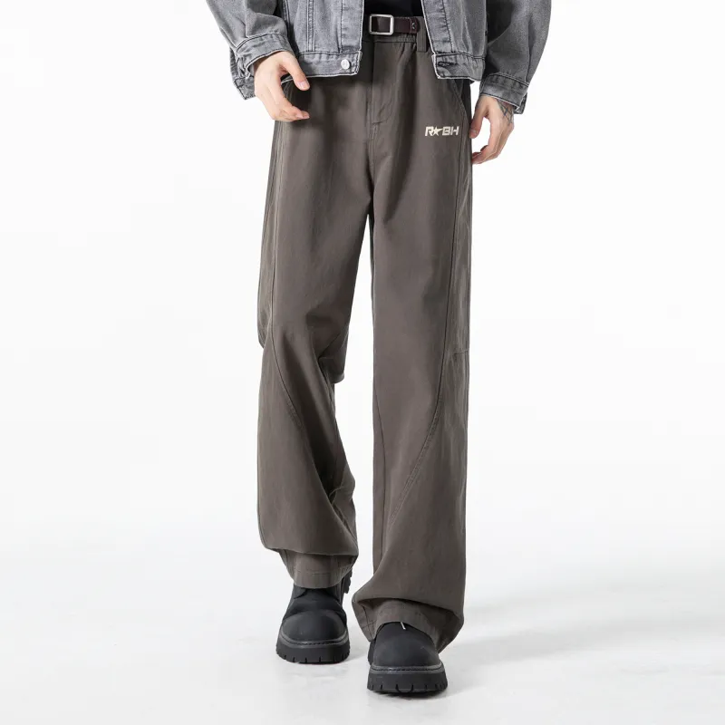 ROBINHOOD Casual Pants Unisex Khaki-9