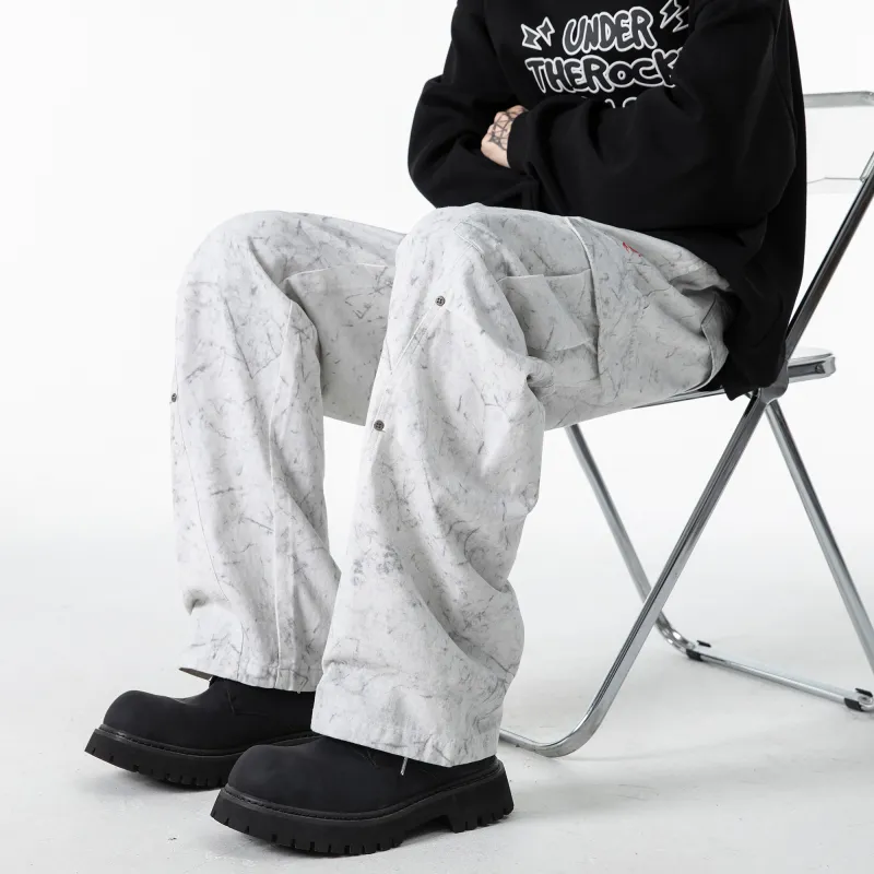 ROBINHOOD Casual Pants Unisex Khaki-11