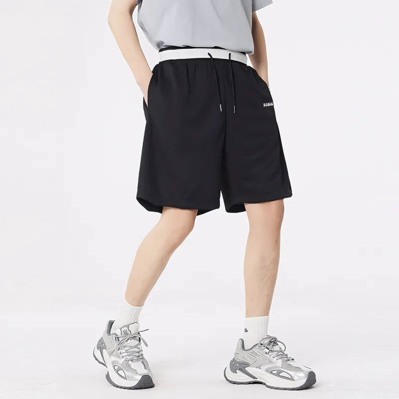 ROBINHOOD Casual Shorts Unisex White-10