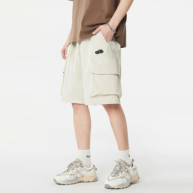 ROBINHOOD Casual Shorts Unisex Orange-15