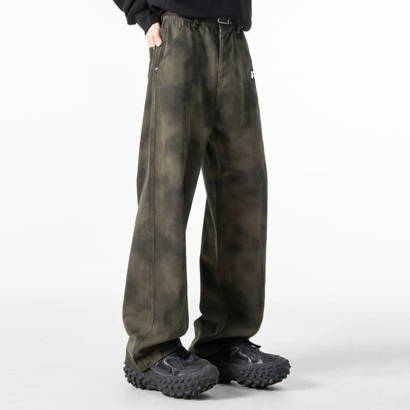 ROBINHOOD Casual Pants Unisex Khaki-11