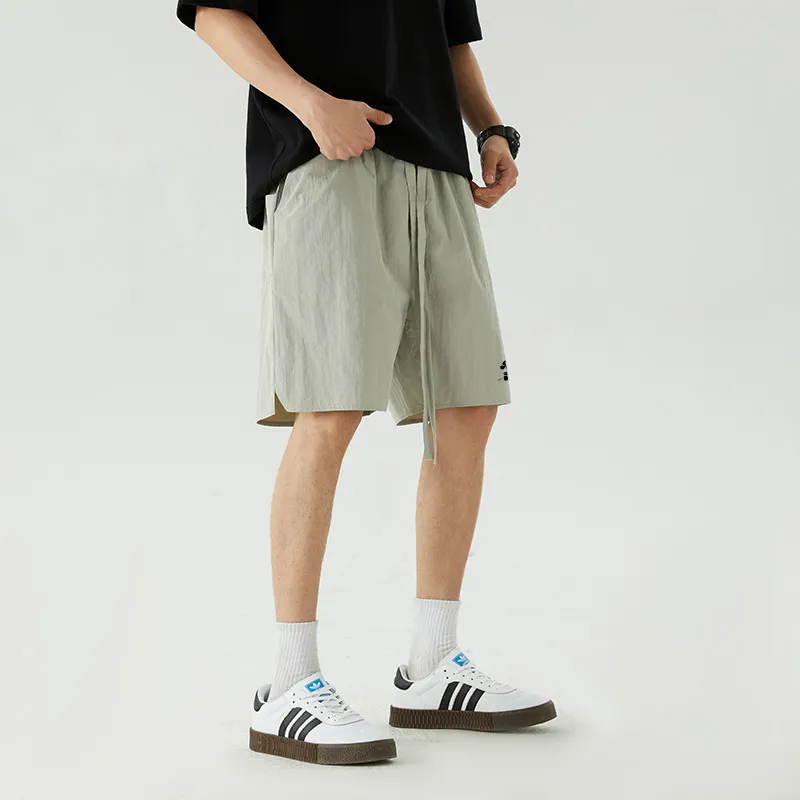 ROBINHOOD Casual Shorts Unisex Khaki-16