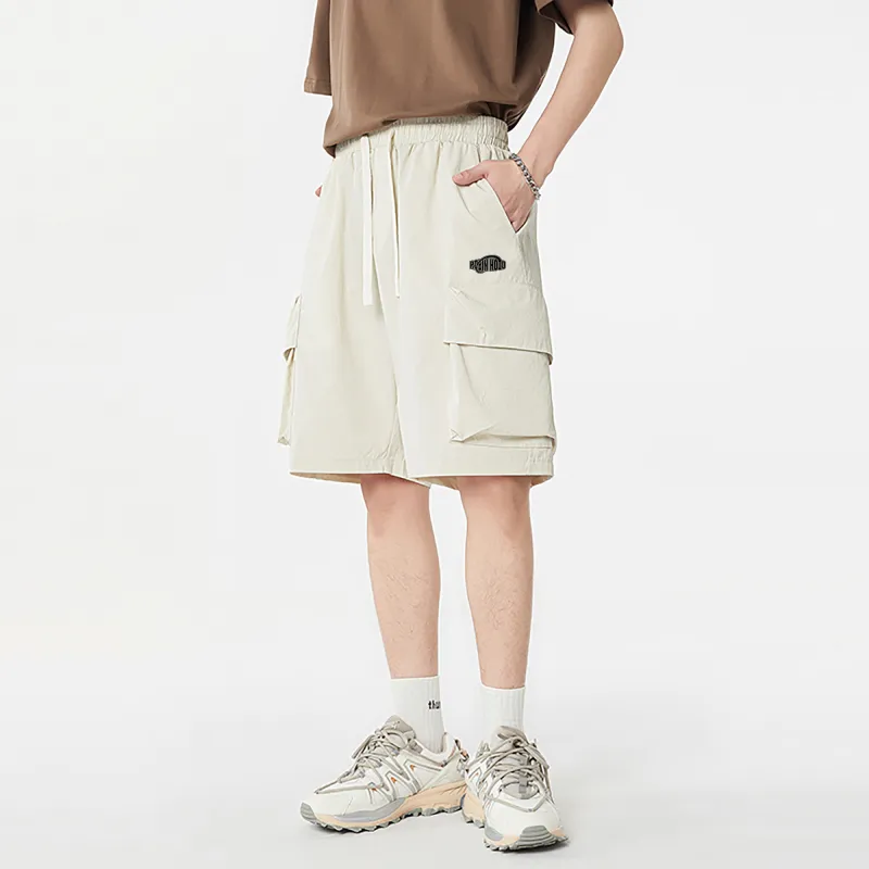 ROBINHOOD Casual Shorts Unisex Orange-16