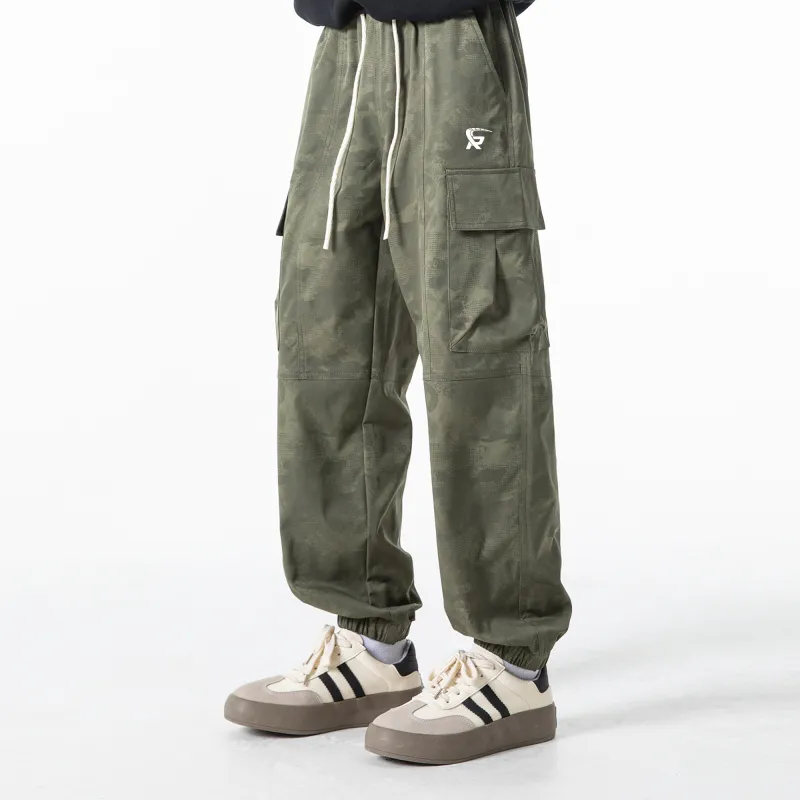 ROBINHOOD Casual Pants Unisex Khaki-9