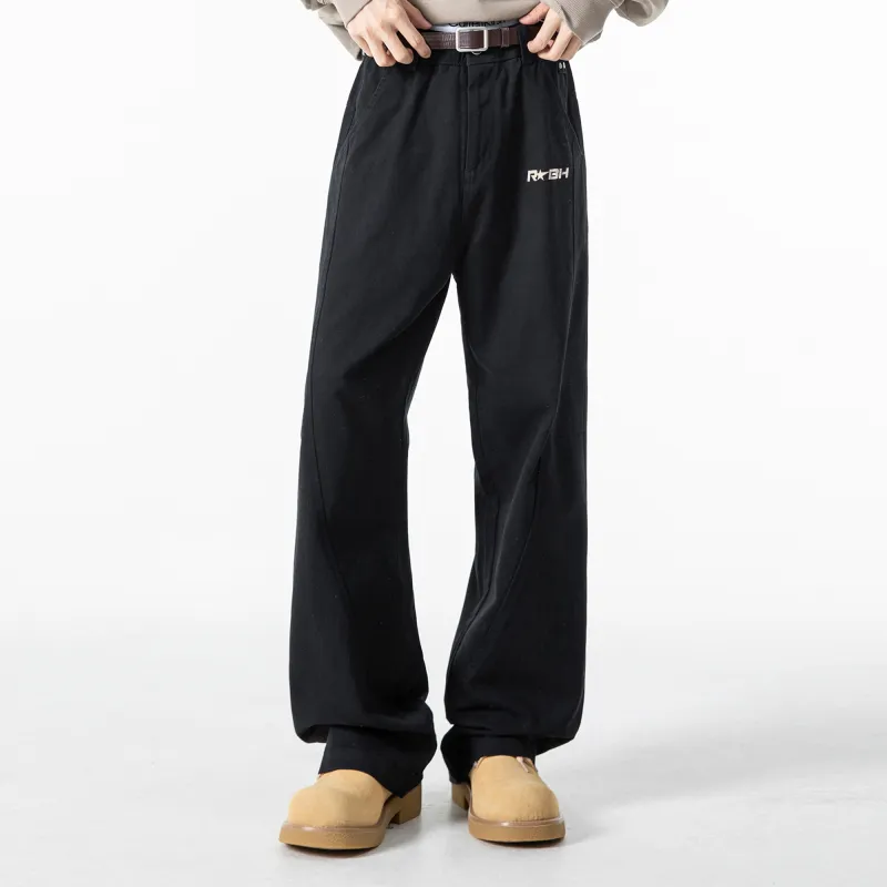 ROBINHOOD Casual Pants Unisex Khaki-15