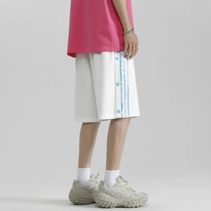 ROBINHOOD Casual Shorts Unisex White-12